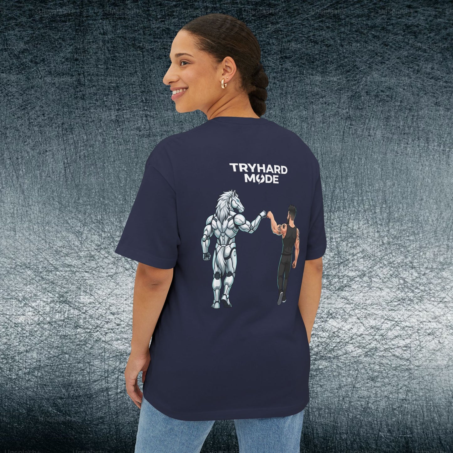 TRYHARD MODE - Logotipo Clan ERN - Oversized