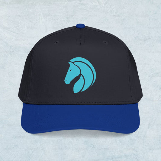 Gorra minimalista con logo de caballo Euren