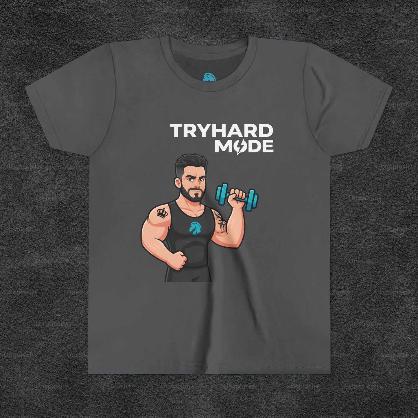 Camiseta niños - TRYHARD MODE - Colores claros