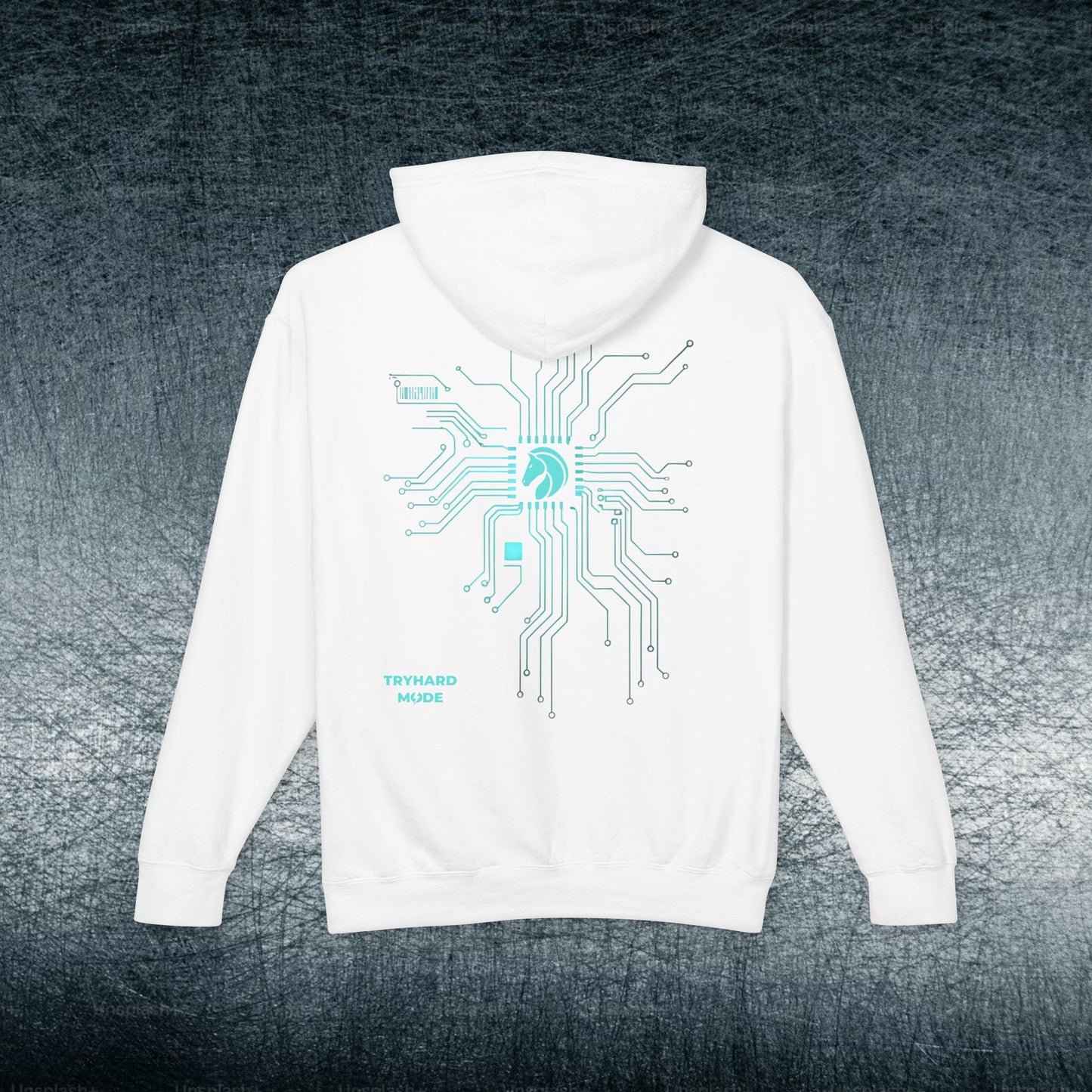 Sudadera ligera con capucha unisex - Logotipo de Euren