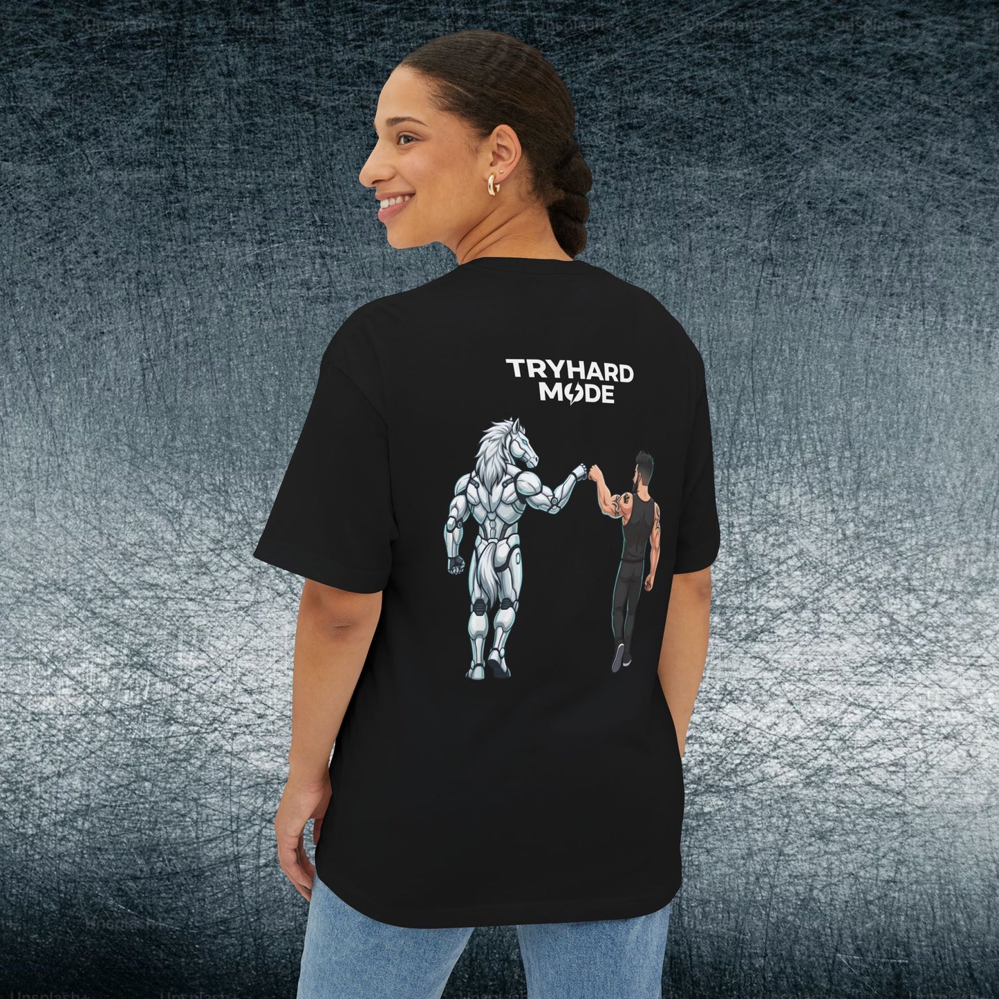 TRYHARD MODE - Logotipo Clan ERN - Oversized