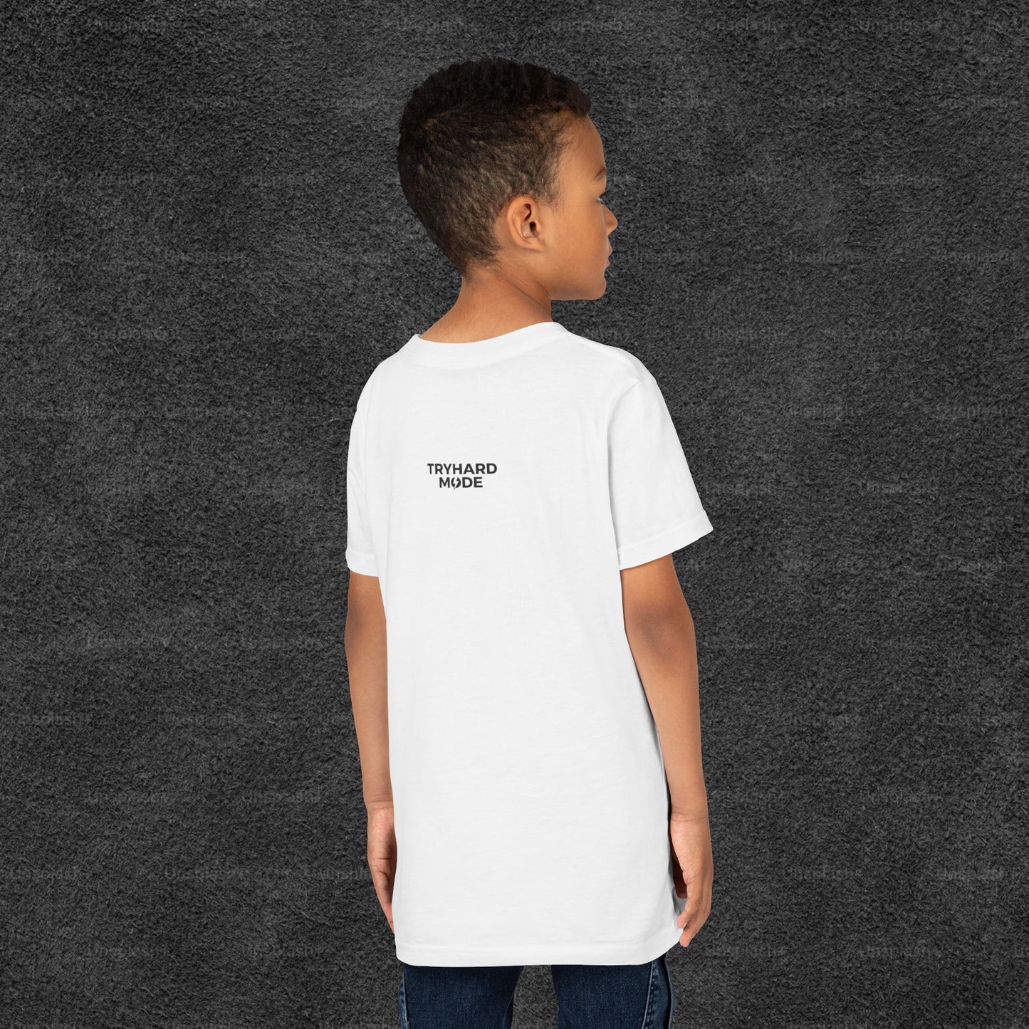 Camiseta niños - TRYHARD MODE - Colores claros