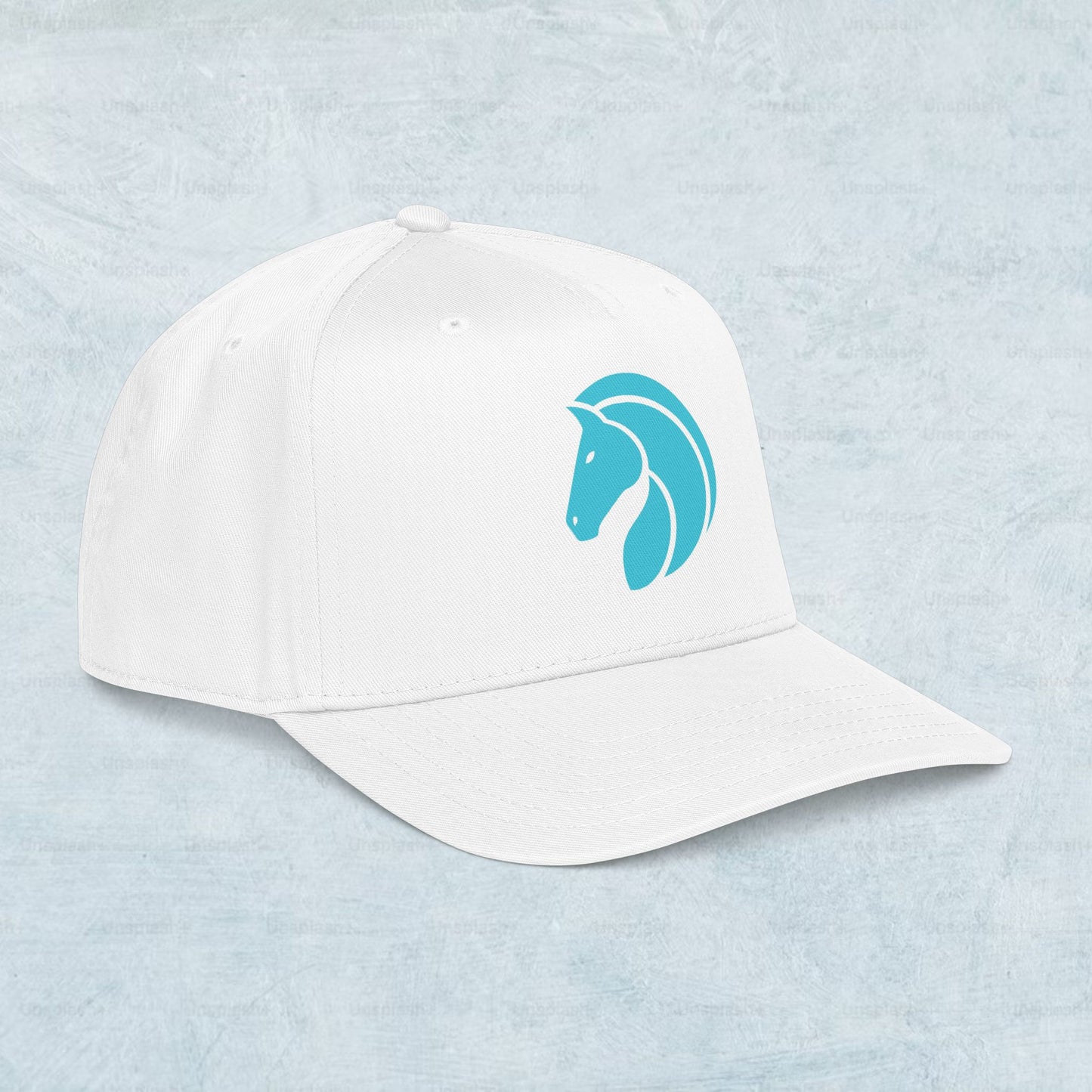 Gorra minimalista con logo de caballo Euren