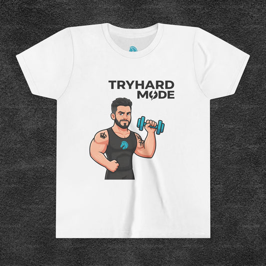 Camiseta niños - TRYHARD MODE - Colores claros