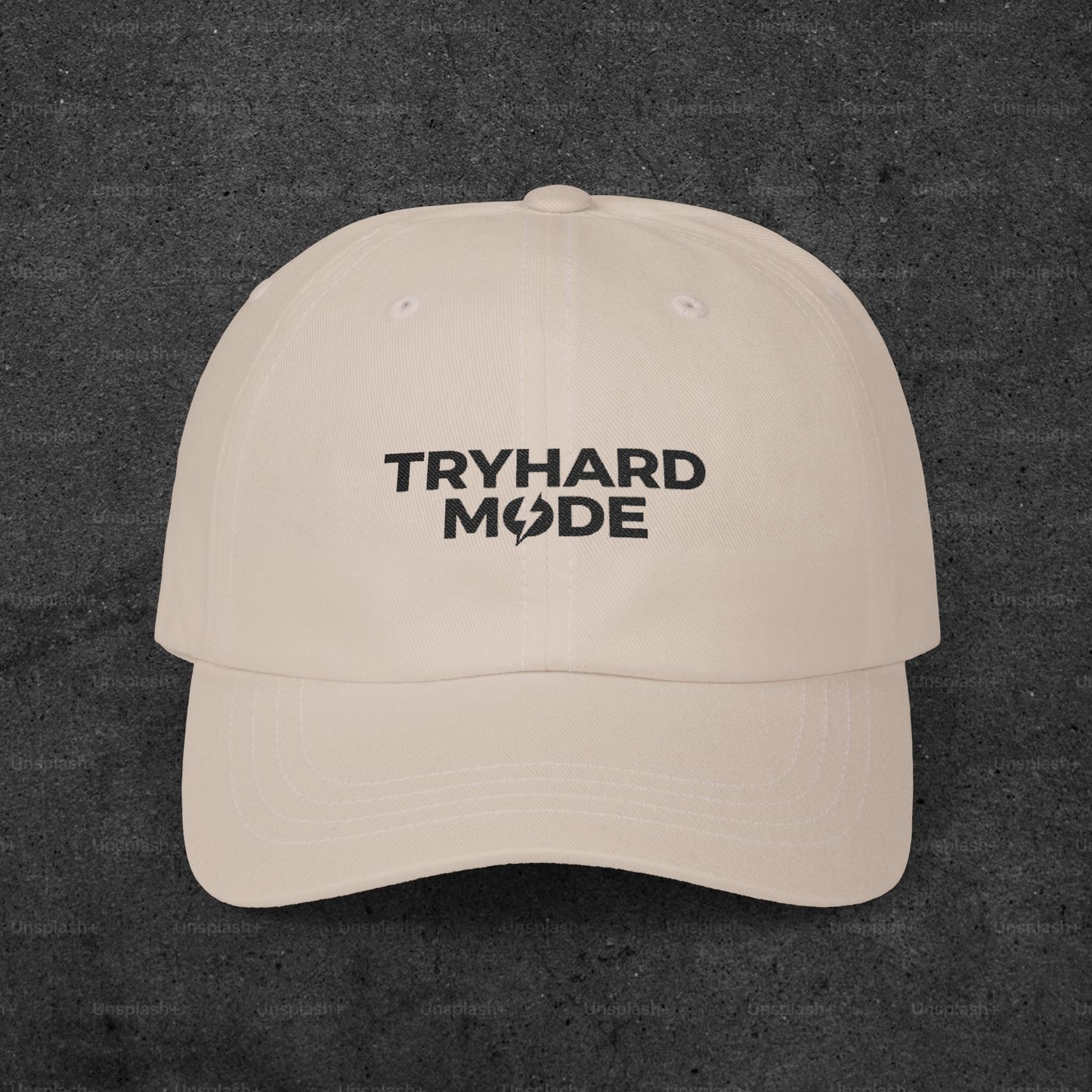 Gorra bordada – TRYHARD MODE – Colores claros
